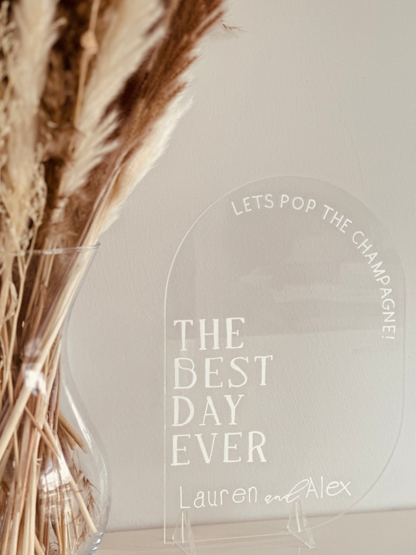 Wedding Signage - Best Day Ever