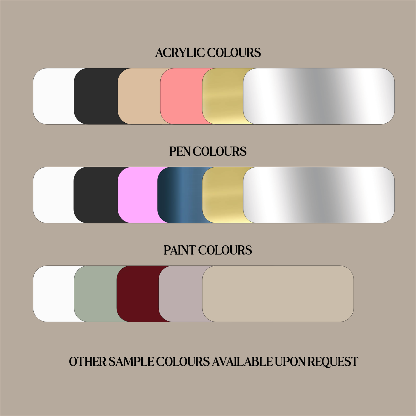 Signage Sample Pack