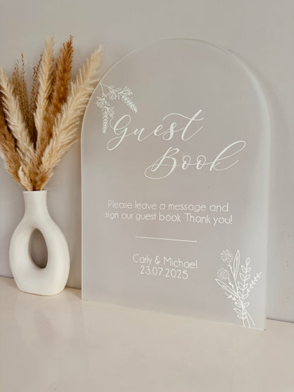 Guest Book Sign