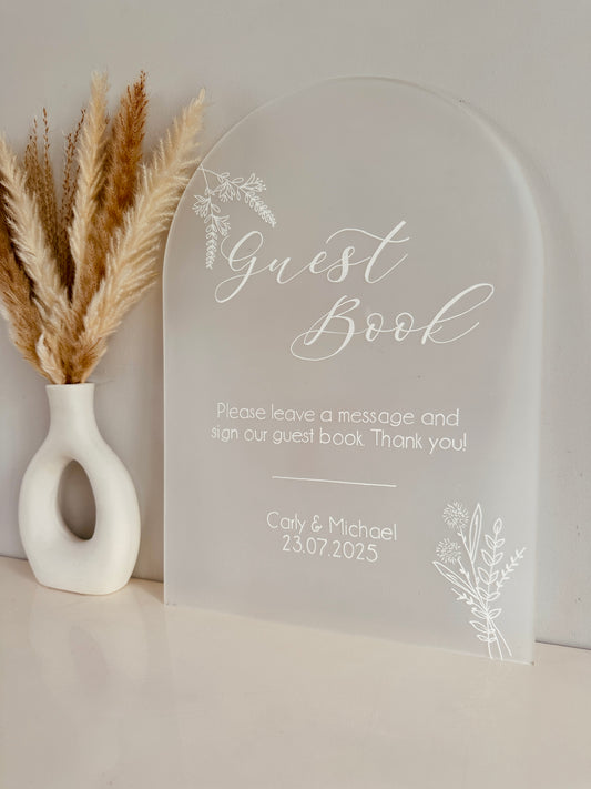 Guest Book Sign