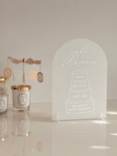 Load image into Gallery viewer, Wedding Signage - Cake Flavours
