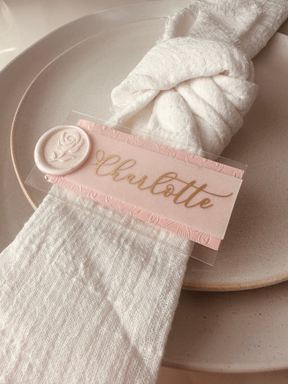 Vellum Name Cards