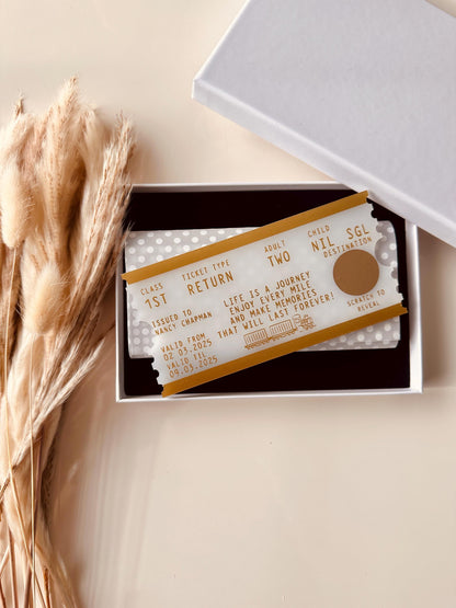 Personalised Surprise Train Ticket