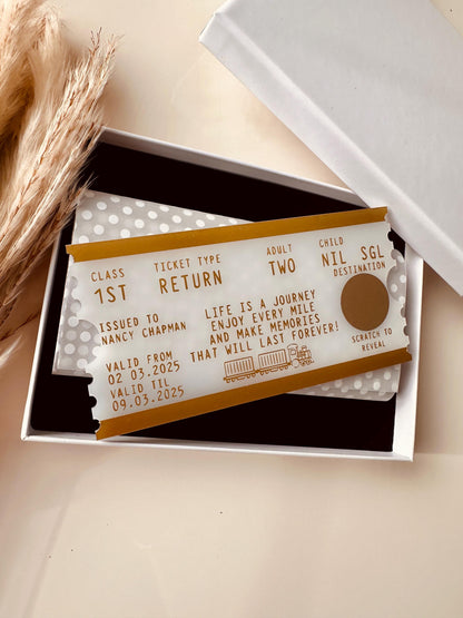 Personalised Surprise Train Ticket